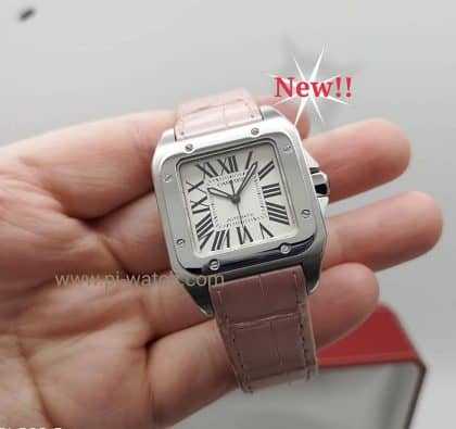 Cartier Santos 100 (Mid Size 36mm) Full Set.
