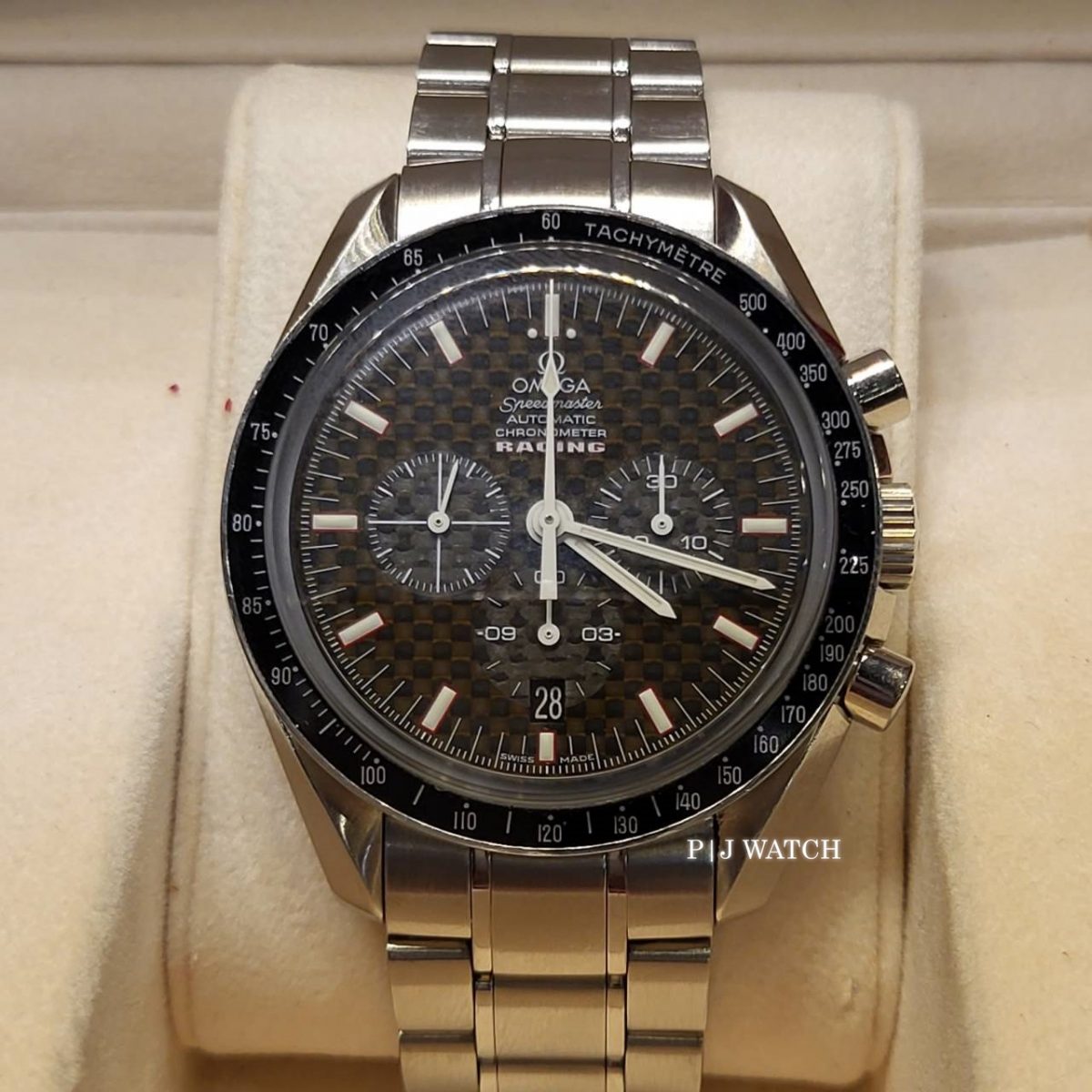 Omega Speedmaster Racing Chronometer Carbon Black Dial Ref.3552.59.00-1