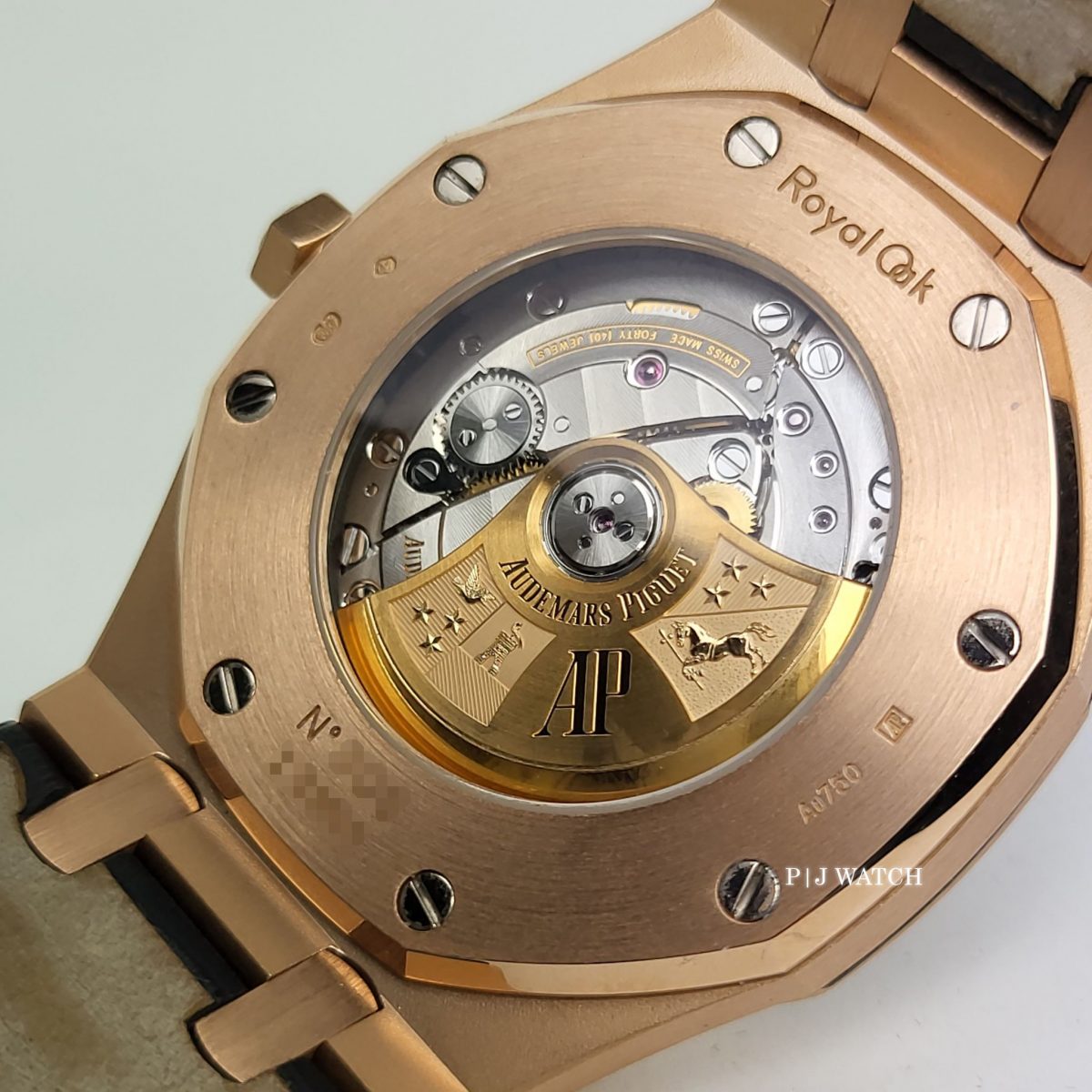 Audemars Piguet Royal Oak 41mm Rose Gold Black Dial Selfwinding Ref.15400OR.OO.D002CR.01-2