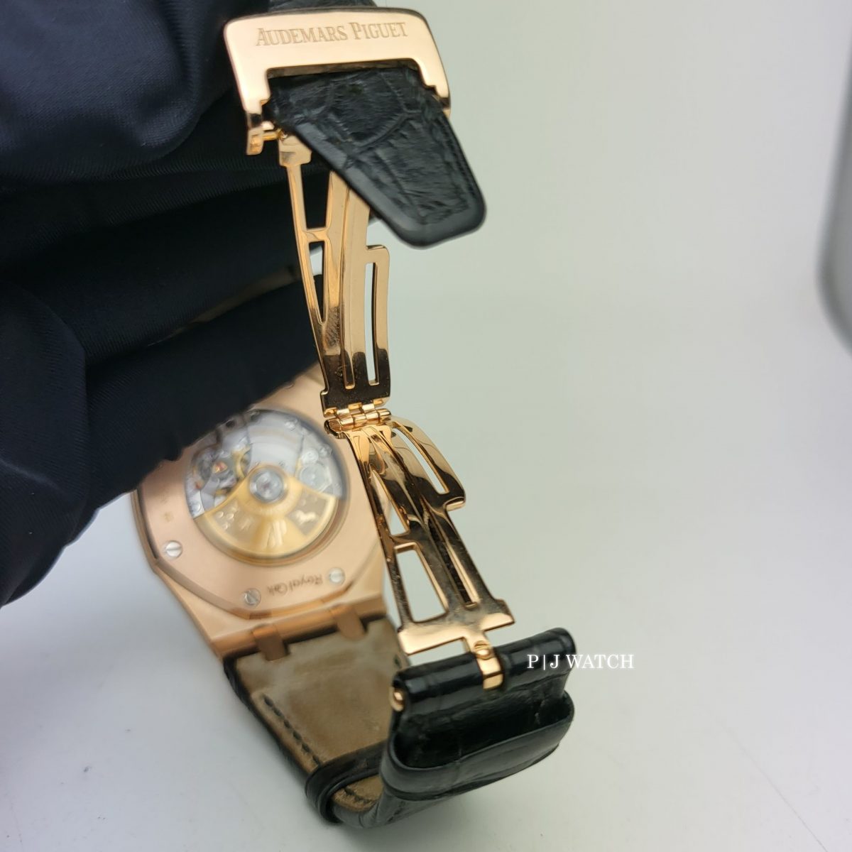Audemars Piguet Royal Oak 41mm Rose Gold Black Dial Selfwinding Ref.15400OR.OO.D002CR.01-3