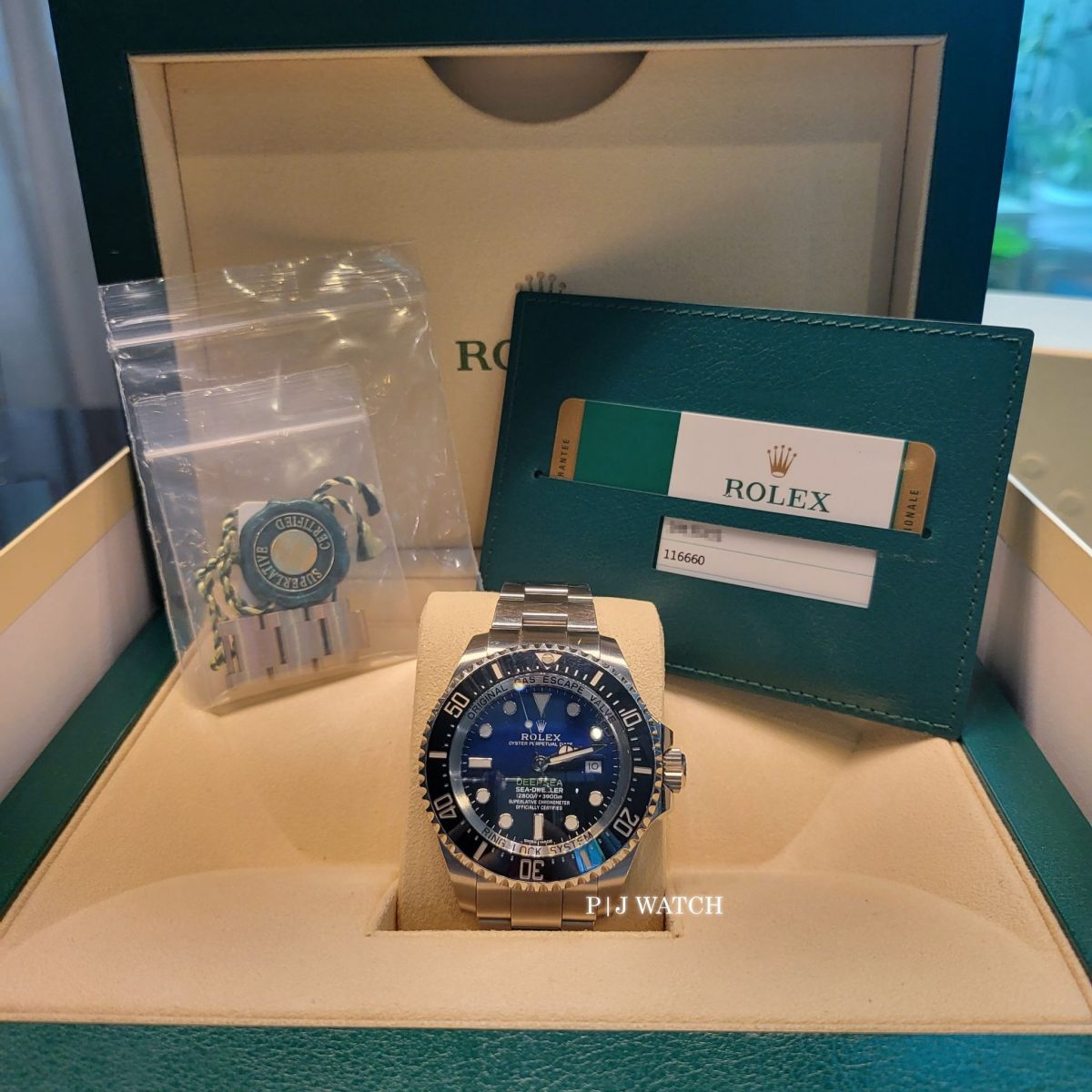 Rolex Deepsea D-Blue Dial James Cameron Men's Watch Ref.116660-2