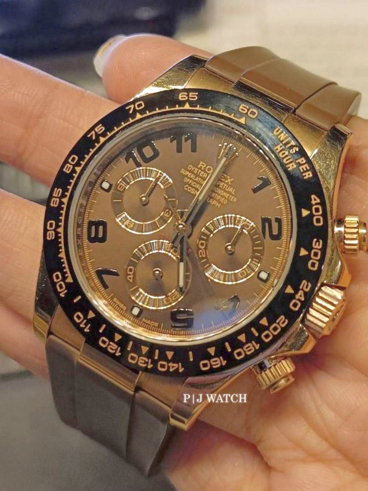 Rolex Cosmograph Daytona 40mm Chocolate Dial Men's Watch Ref.116515LN