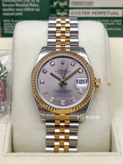 Rolex Datejust 31mm Two-Tone Silver Dial Ref.178273
