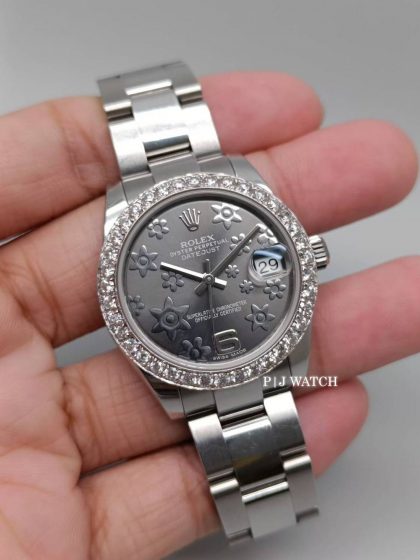 Rolex Datejust 31mm Rhodium Dial Ref.178240