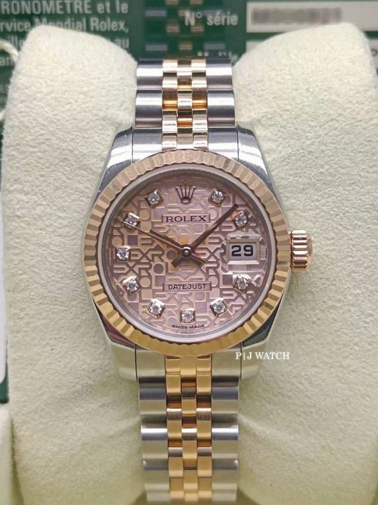 Rolex Lady-Datejust 26mm Pink Dial Ref.179171