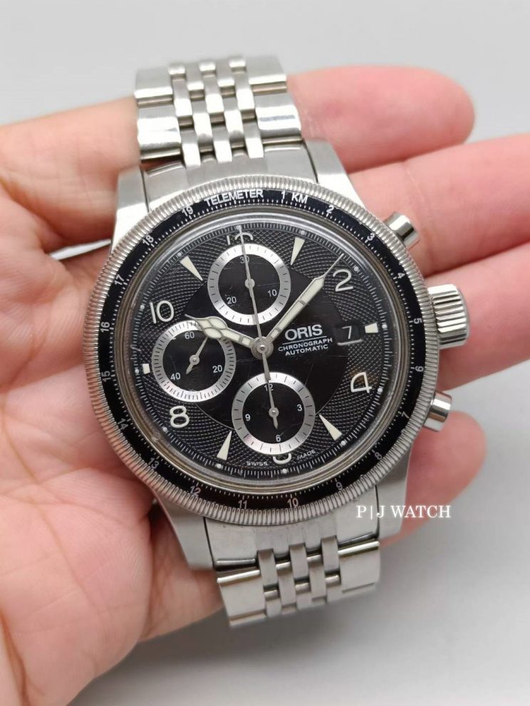 Oris Big Crown Telemeter Chronograph Automatic Ref.674-7569-4064LS