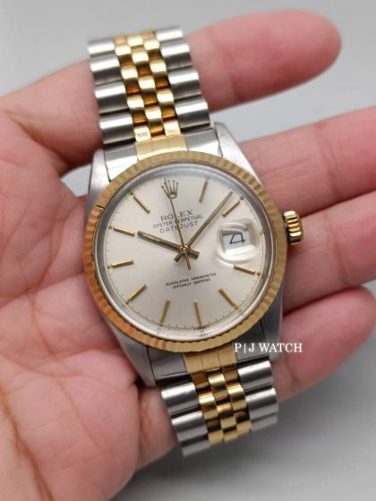 Rolex Datejust 36mm Mm Steel & Yellow Gold Ref.16013