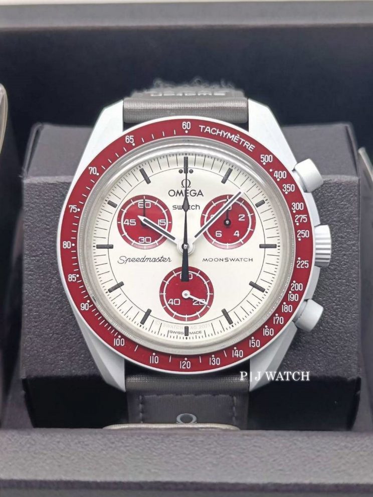 Swatch x Omega Bioceramic Moonswatch Mission to Pluto Ref.SO33M101