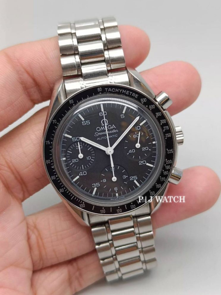 Omega Speedmaster Chronograph Automatic Black Dial Ref.3510.5