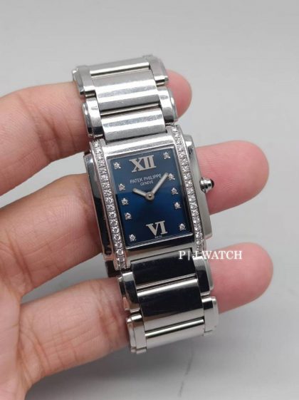 Patek Philippe Twenty~4 4910/10A-012 Blue Dial