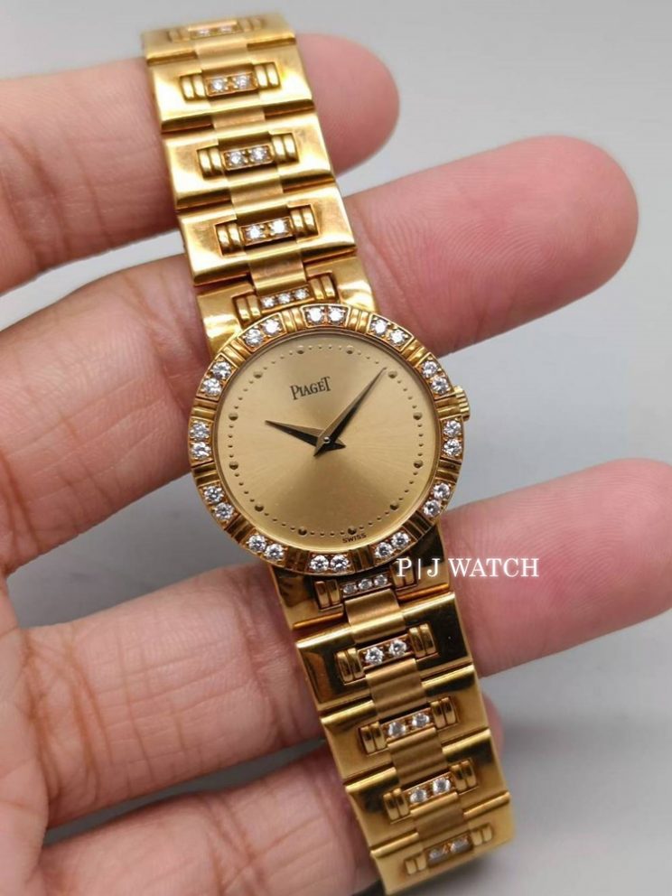 Piaget Dancer Yellow Gold 18k Champagne Dial Ref.80564