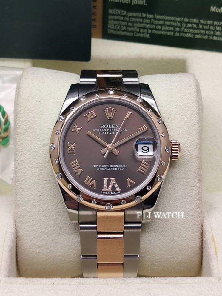 Rolex Lady-Datejust 31mm Stainless Steel & Rose Gold Ref.178341