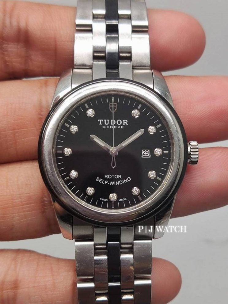 Tudor Glamour Date 31mm Balck Diamond Dial Ref.M53000