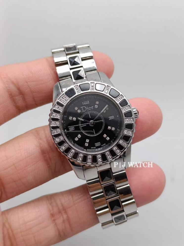 Christian Dior Christal Steel Diamonds Ref.CD112116