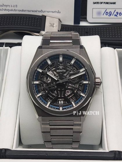 Zenith Defy Classic Automatic Skeletal Dial Titanium Ref.95.9000.67078.M9000