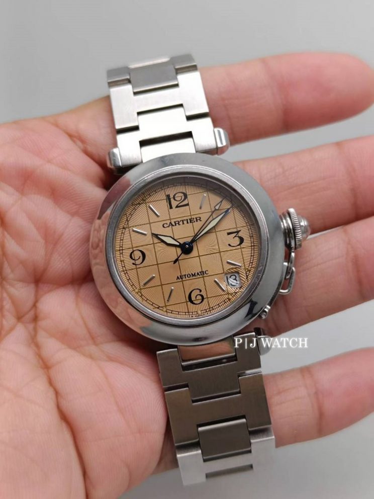 Cartier Pasha C Steel Automatic Unisex Watch Ref.W31024M7