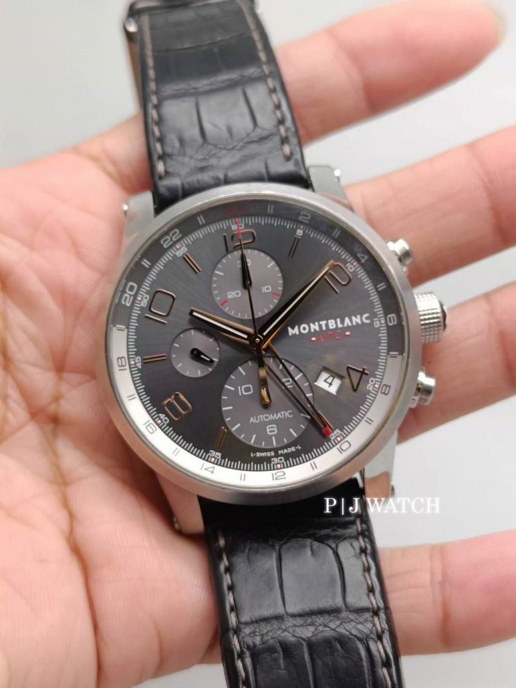 Montblanc TimeWalker Chrono Voyager UTC Anthracite Ref.107063