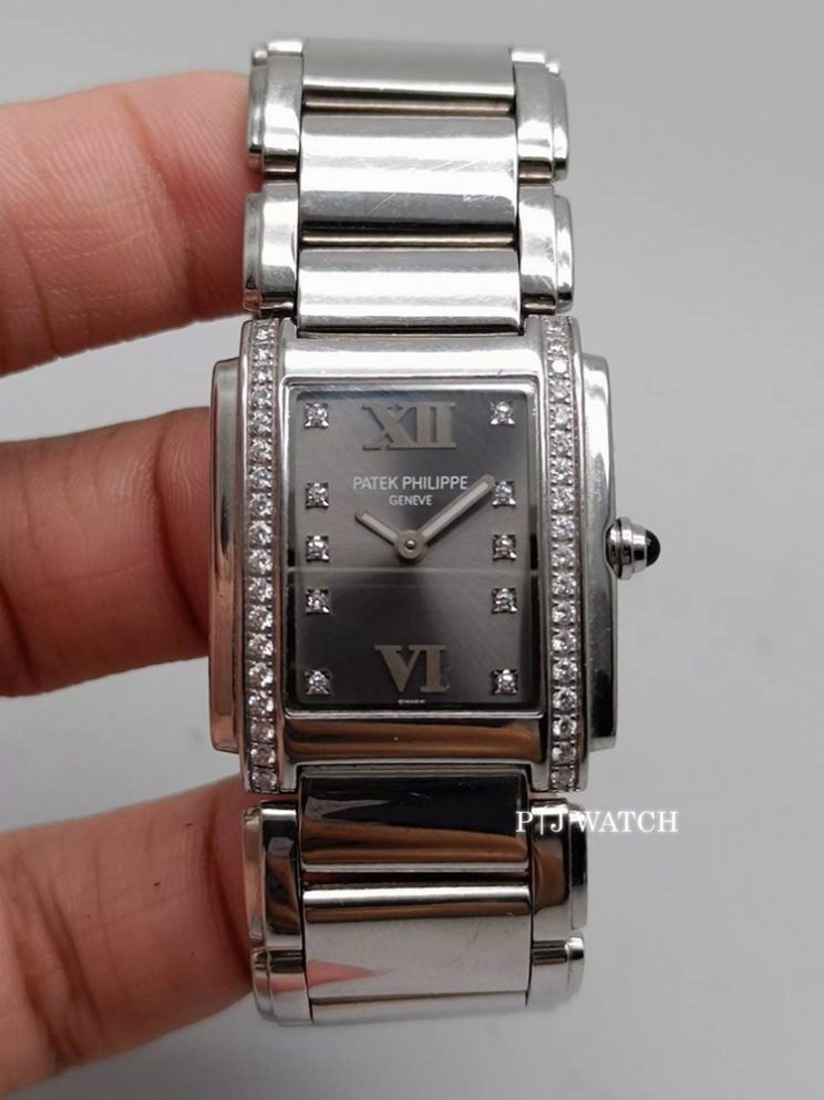 Patek Philippe Twenty~4 Gray Dial Ref.4910/10A-010