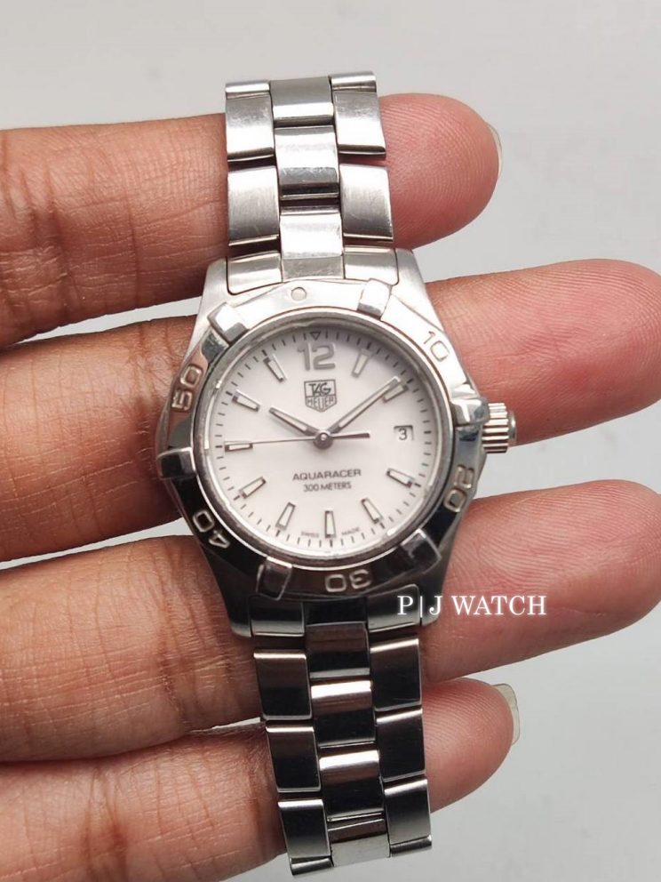 TAG Heuer Aquaracer Lady Mother of Pearl White Dial Ref.WAF1414.BA0823