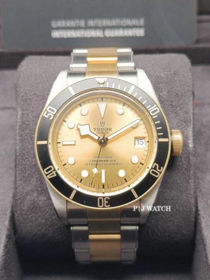 Tudor Heritage Black Bay S&G Champagne Dial Ref.M79733N-0004