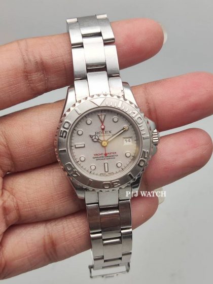 Rolex Yacht-Master 29mm Silver Dial Women's Watch Ref.169622