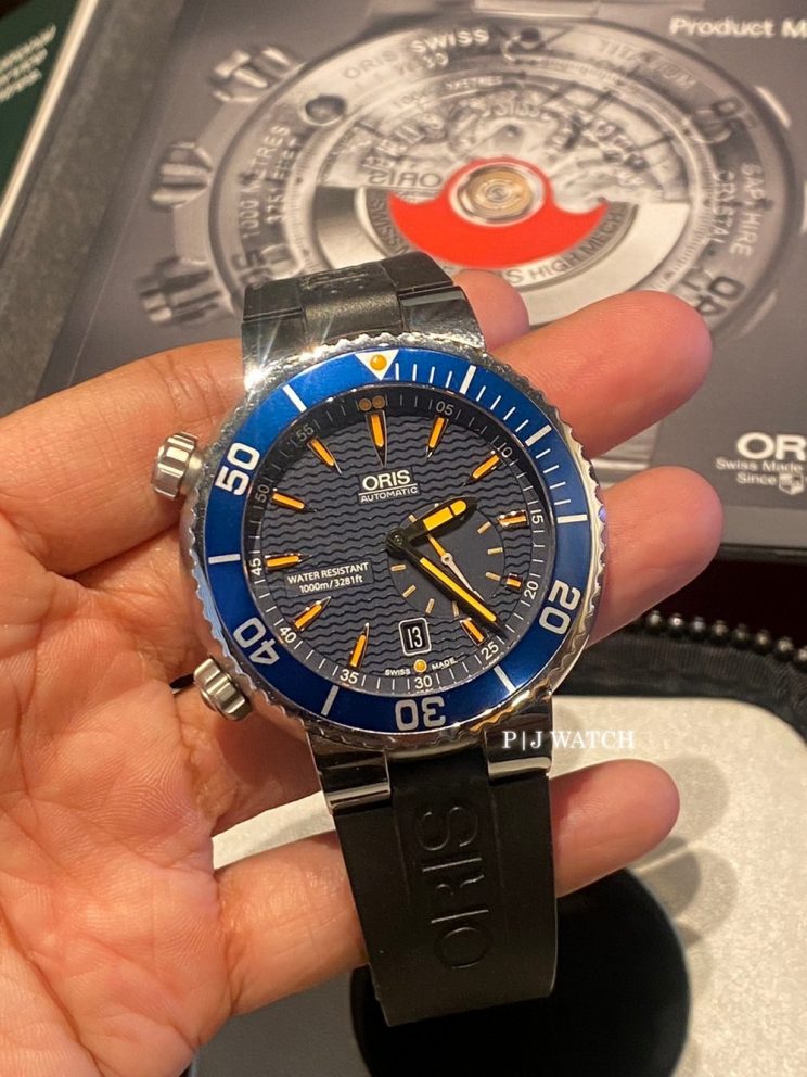 Oris Great Barrier Reef Limited Edition 47mm Ref.643 7609 8585 SET