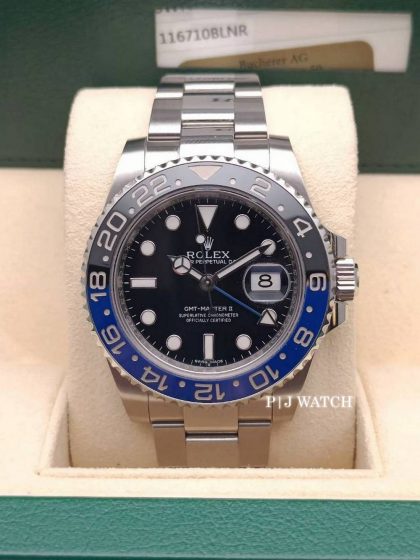 Rolex GMT-Master II 40mm Batman Beze Ref.116710BLNR