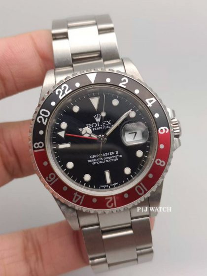 Rolex GMT-Master II 40mm Coke Bezel Ref.16710