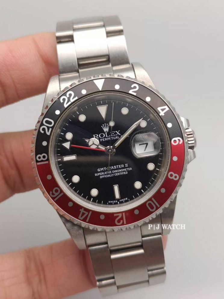 Rolex GMT-Master II 40mm Coke Bezel Ref.16710