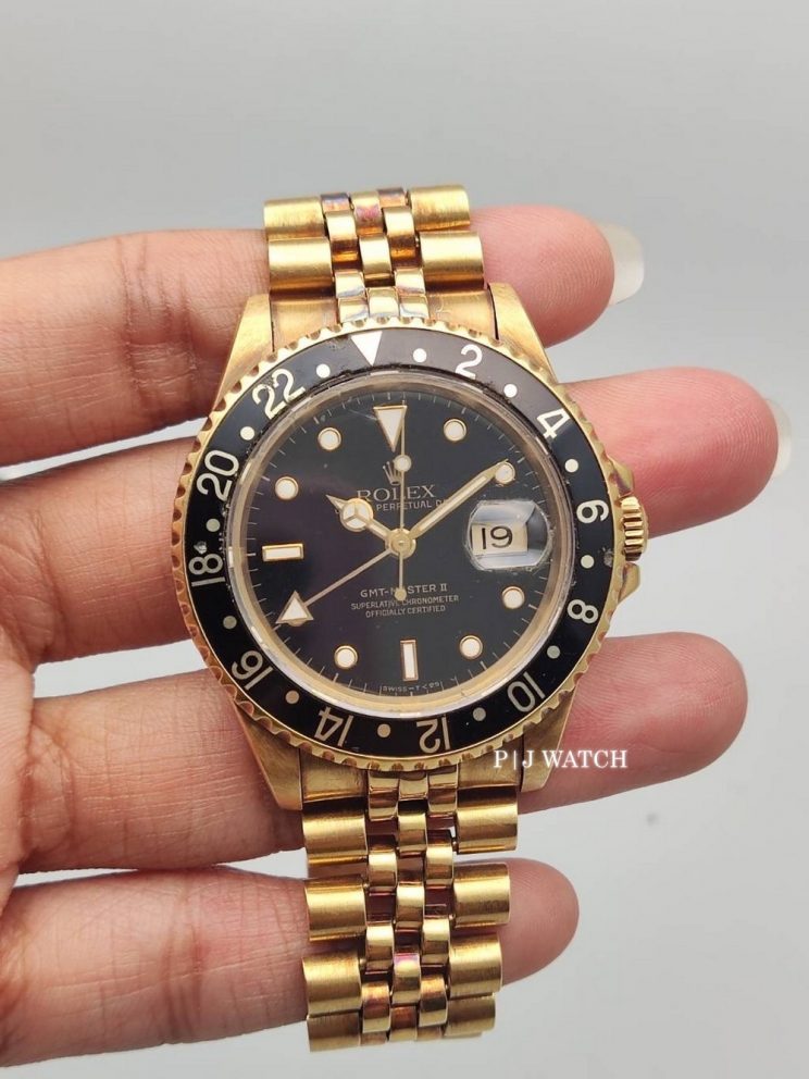 Rolex GMT-Master II Jubilee Yellow Gold 18k Ref.16718