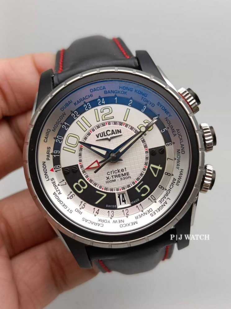 Vulcain Aviator Cricket GMT Extreme Men's Watch Ref.161925.163CF
