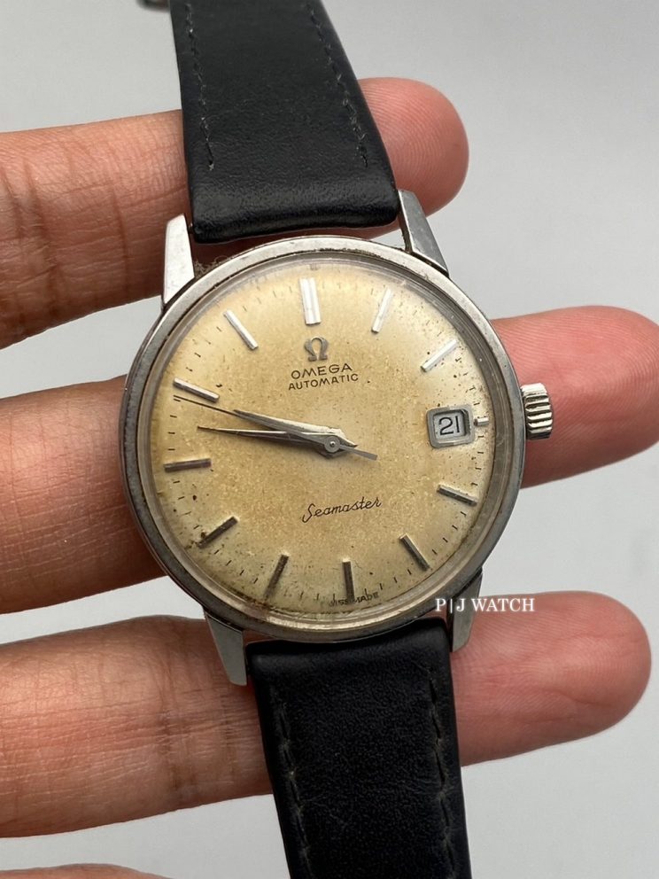 Omega Seamaster Automatic Silver Vintage Dial Ref.166.001