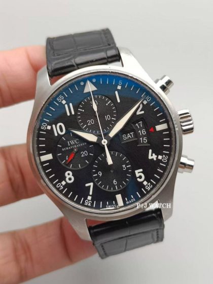 IWC Pilot Chronograph 43mm Black Dial Ref.IW377701
