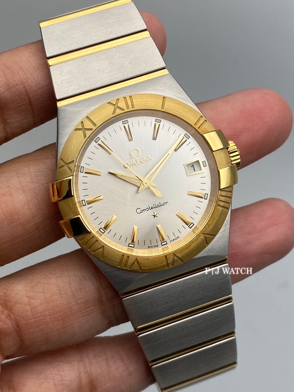 Omega Constellation 35mm Quartz Watch Ref.123.20.35.60.02.002