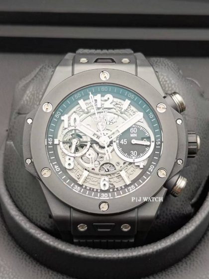 Hublot Big Bang Unico Black Magic 42mm Skeleton Dial Ref.441.CI.1171.RX