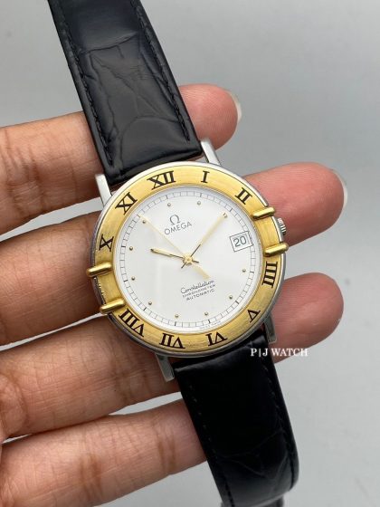 Omega Constellation 36mm Steel & Gold 18k Chronometer Ref.368.1075