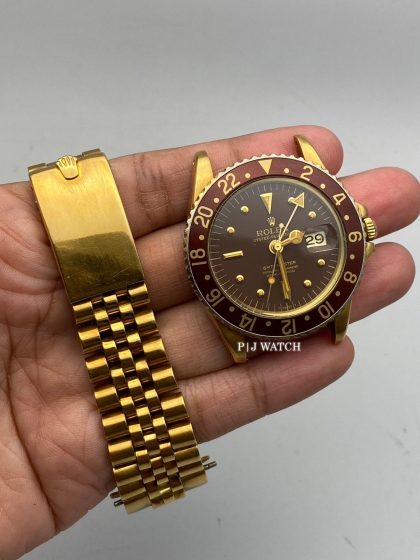 Rolex GMT-Master Yellow Gold Brown Dial Ref.1675