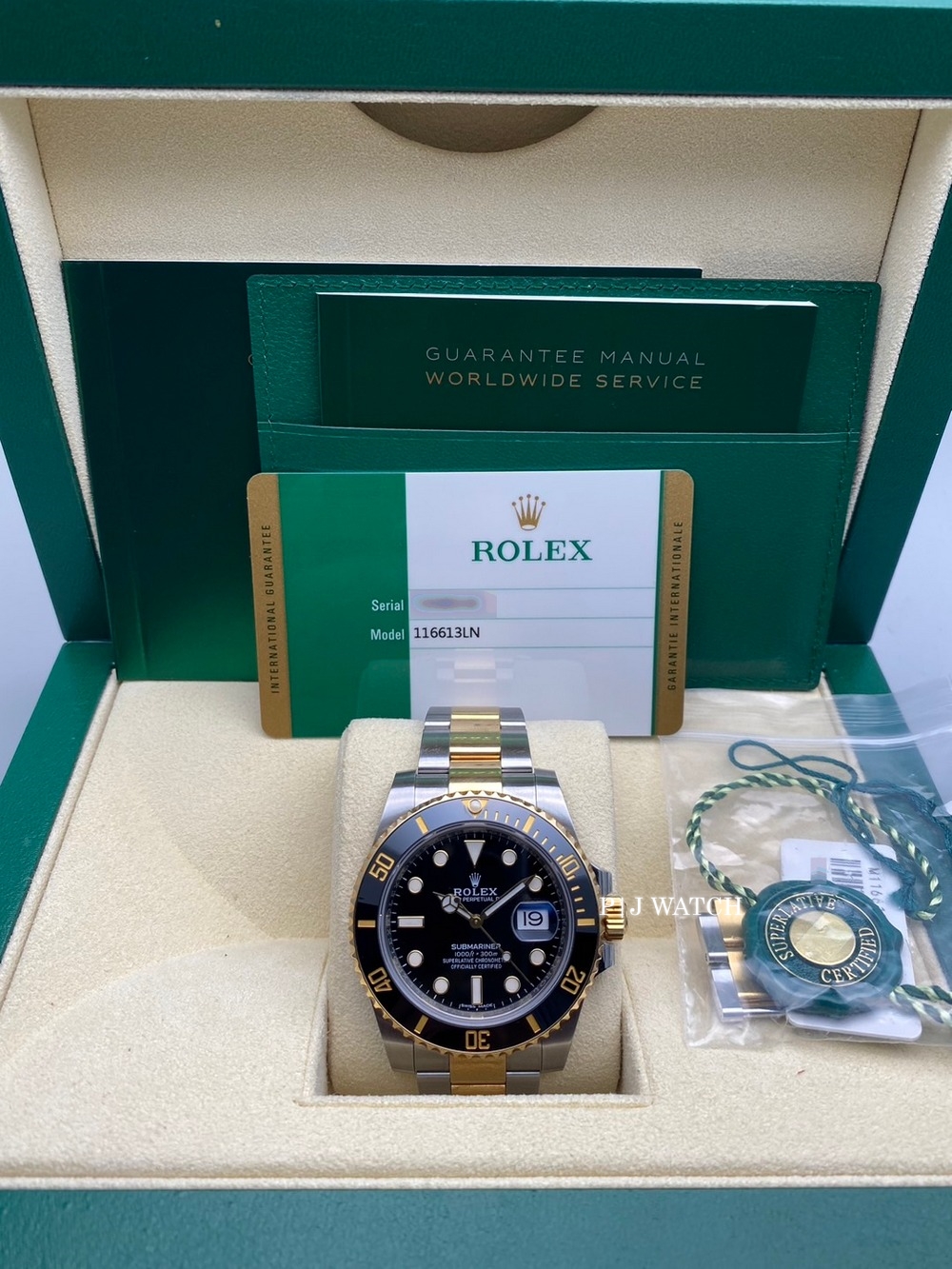 Rolex Submariner Date Oystersteel & Yellow Gold Ref.116613LN