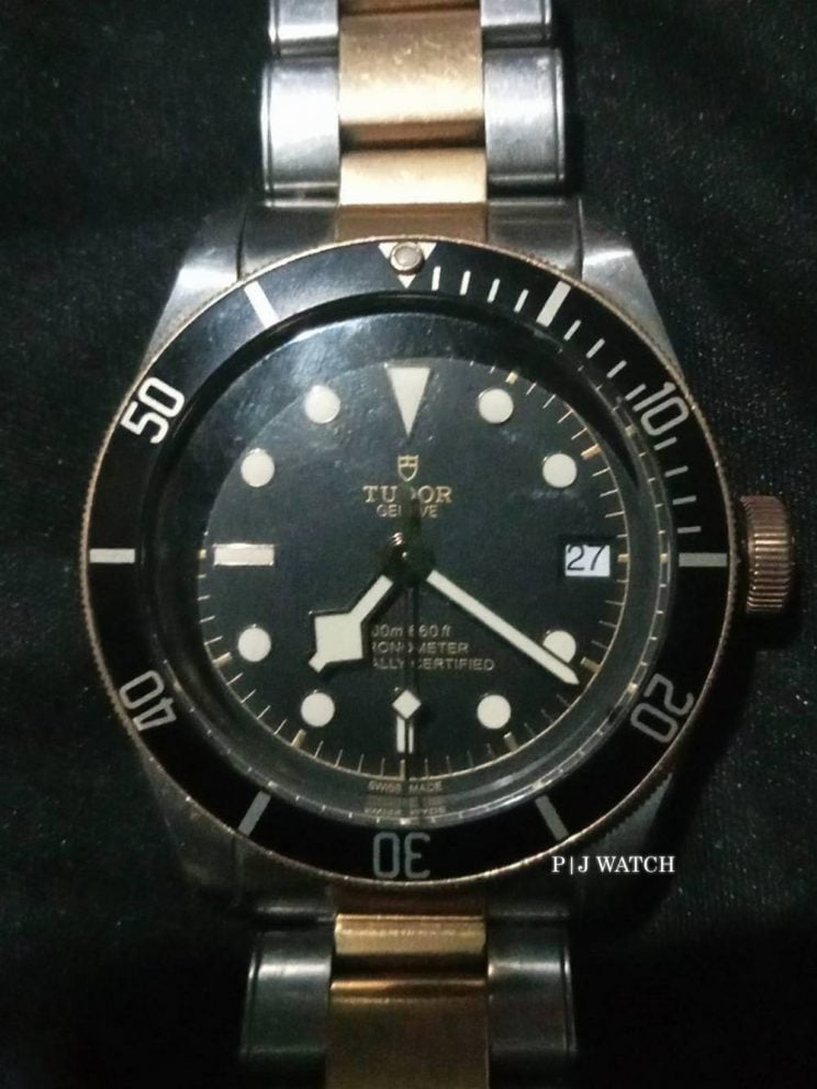 Tudor Heritage Black Bay Black Dial Men's Watch Ref.M79733N