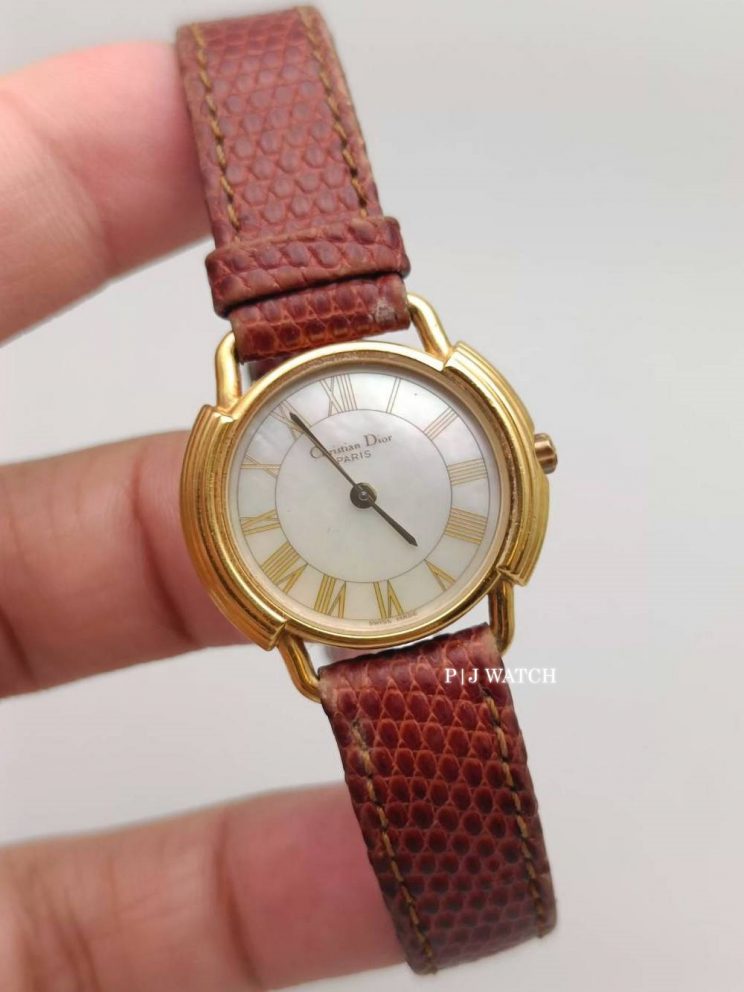 Christian Dior Depose Ladies 28mm MOP Roman Dial Ref.D59.121.2