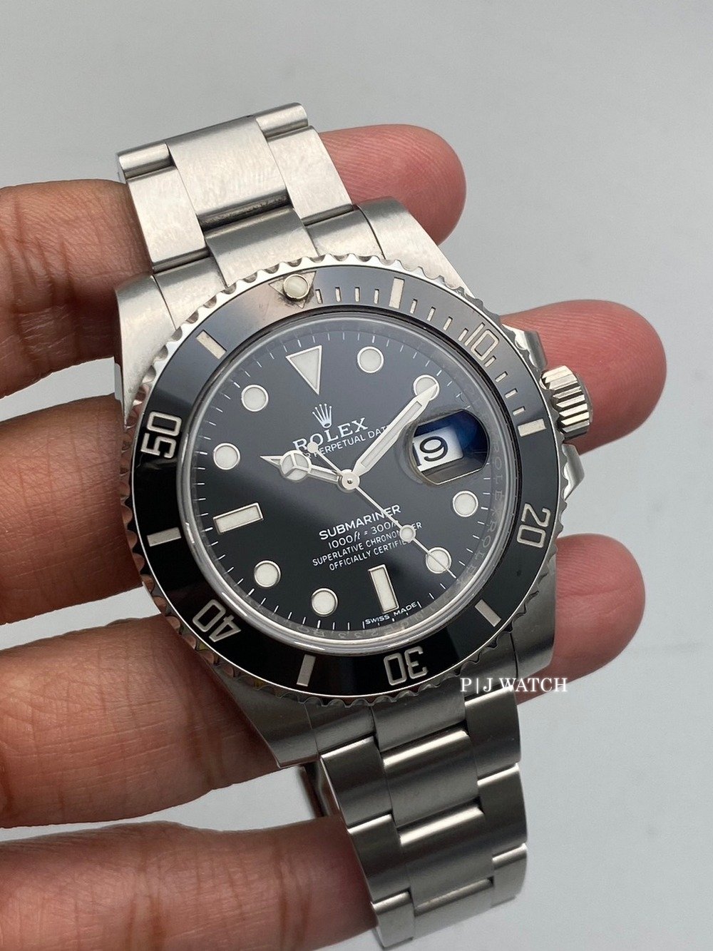 Rolex Submariner Date Black Dial Oystersteel Men's Watch Ref.116610LN