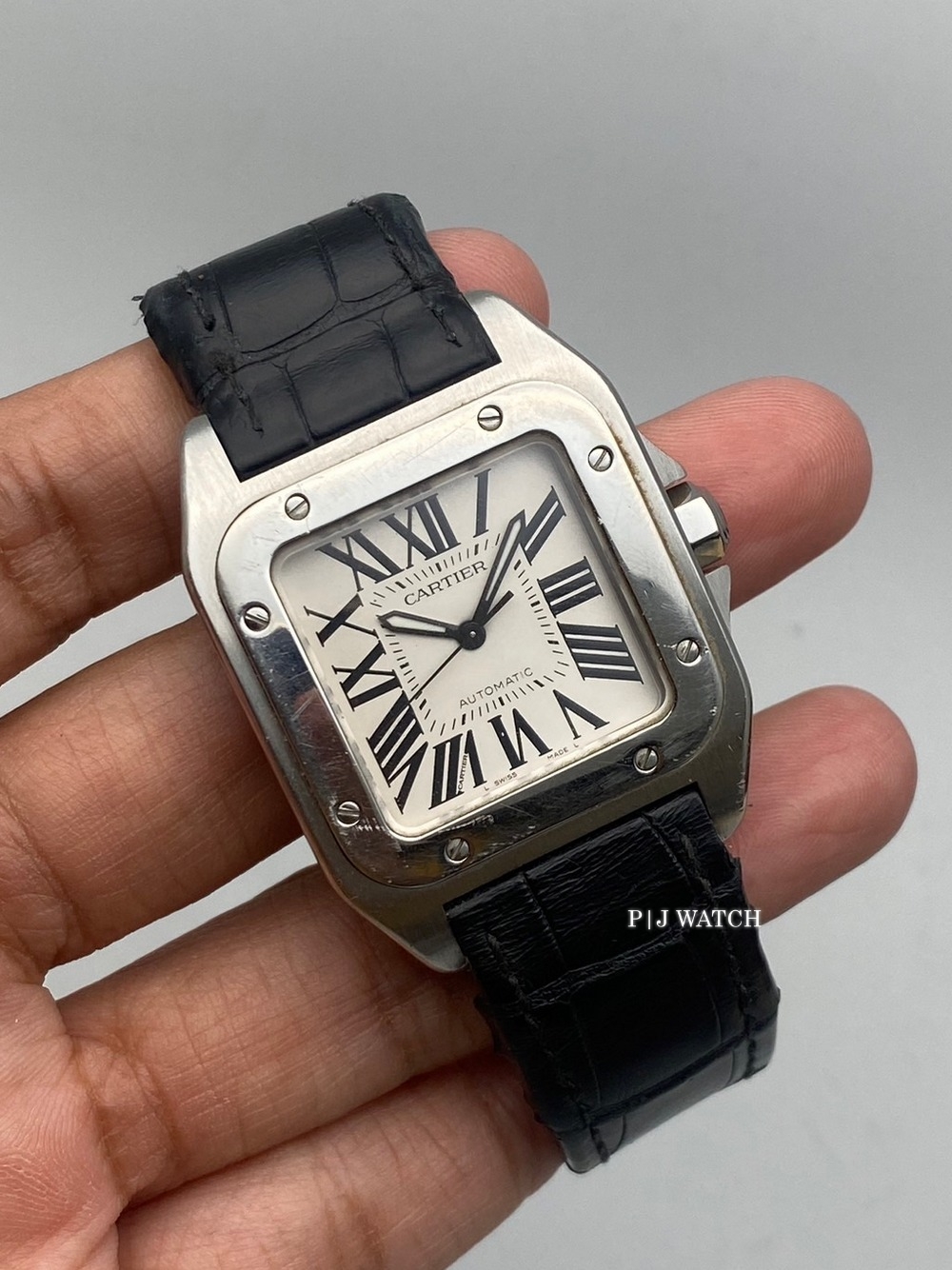Cartier Santos 100 Mens Watch Ref.W20073X8 -2656