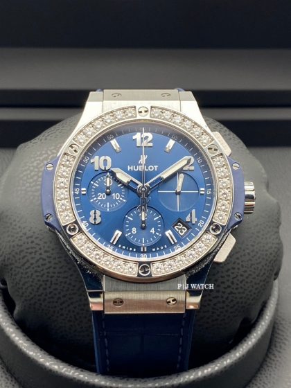 Hublot Big Bang 41mm Steel Blue Diamonds Ref.341.SX.7170.LR.1204