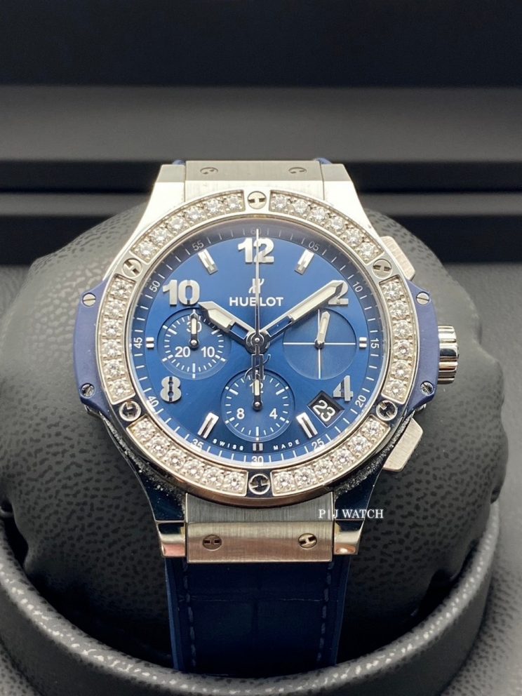 Hublot Big Bang 41mm Steel Blue Diamonds Ref.341.SX.7170.LR.1204