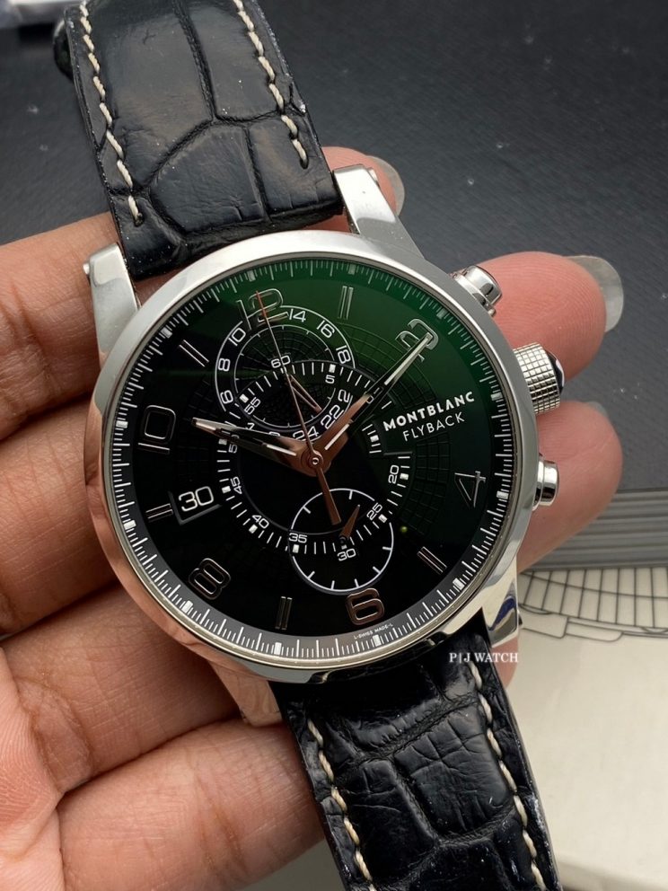 MontBlanc TimeWalker Flyback Chronograph Men's Watch Ref.105077