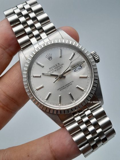 Rolex Datejust 36mm Steel Silver Dial Ref.16220