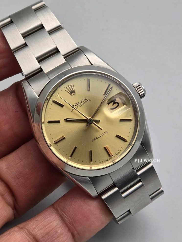 Rolex Oysterdate Precision Champagne Dial Ref.6694