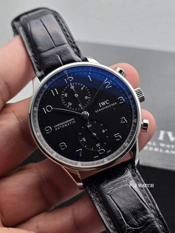 IWC Portuguese Chronograph Automatic 40.9mm Stainless Steel Ref.IW371438
