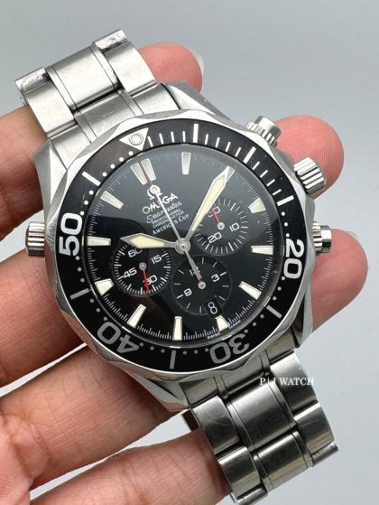 OMEGA Seamaster 300 M Chrono Diver America's Cup Black Dial Ref.2594.52.00