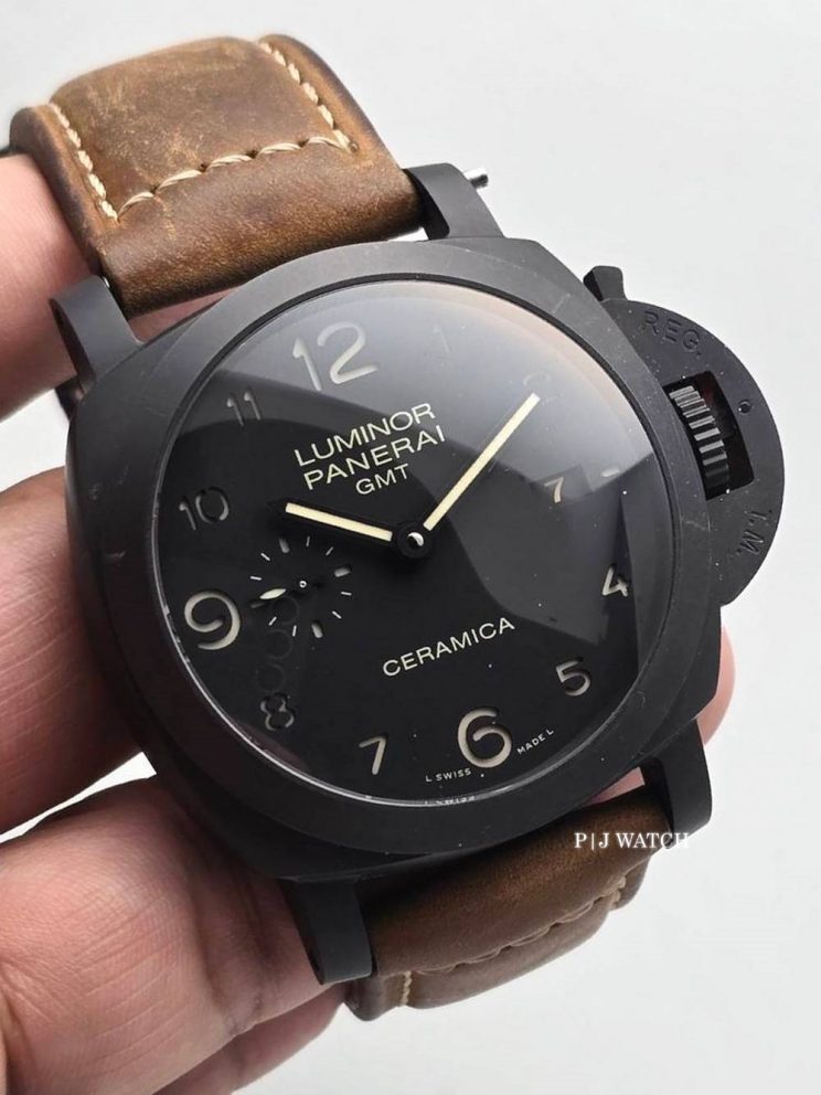 Panerai Luminor 1950 GMT Ceramica Black Dial PAM00441 Limited Edition